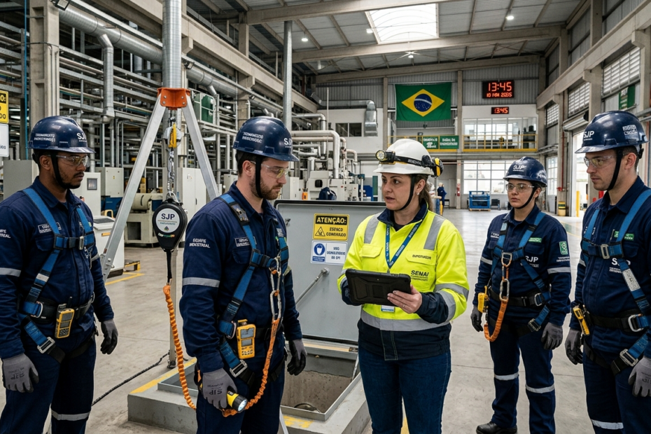 Treinamento em espaço confinado