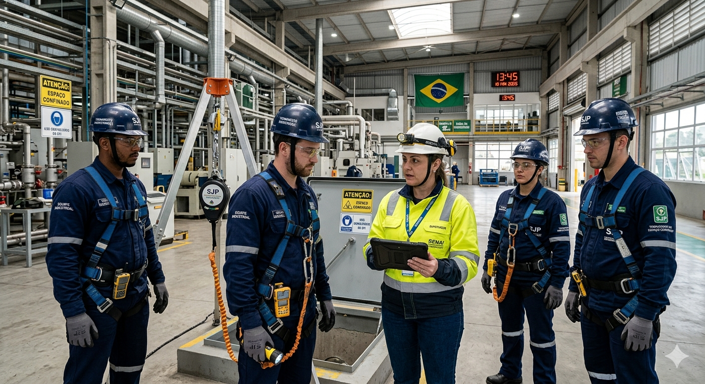 Treinamento em espaço confinado